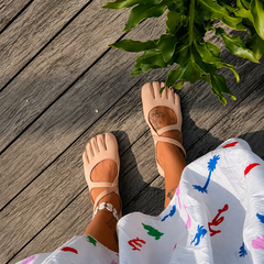 Classic FiveFingers Ballet Flats, Split Toe Design,Breathable Barefoot Comfort