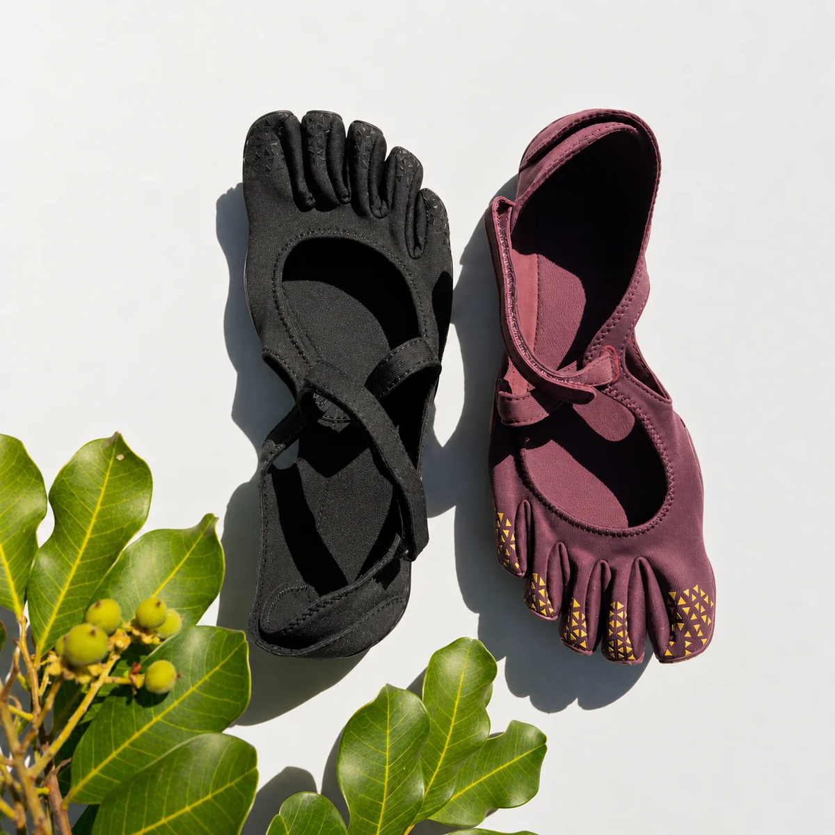 Classic FiveFingers Ballet Flats, Split Toe Design,Breathable Barefoot Comfort