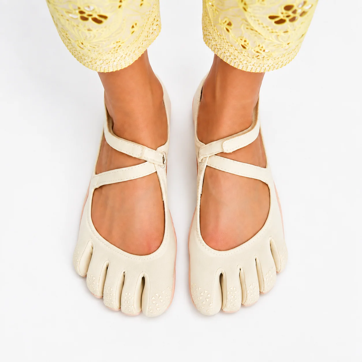 Classic FiveFingers Ballet Flats, Split Toe Design,Breathable Barefoot Comfort