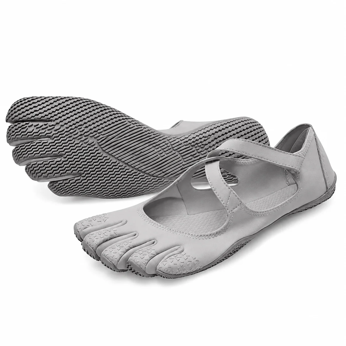 Classic FiveFingers Ballet Flats, Split Toe Design,Breathable Barefoot Comfort