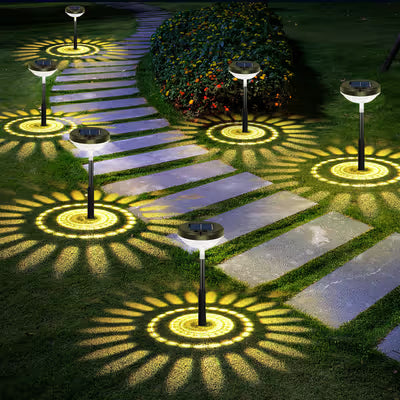 2026 Waterproof Solar Petal Light