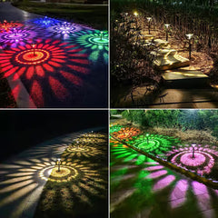 2026 Waterproof Solar Petal Light
