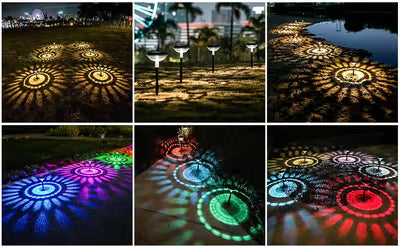 2026 Waterproof Solar Petal Light