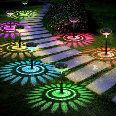 2026 Waterproof Solar Petal Light